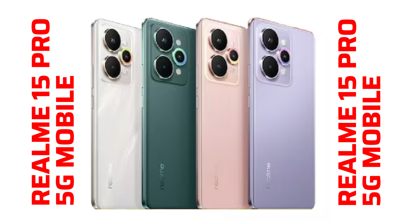 Realme 15 Pro 5G mobile: Specifications, camera