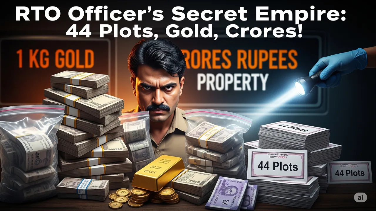 rto clerk black money rewa case